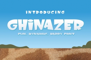 Ghinazer font Font Download
