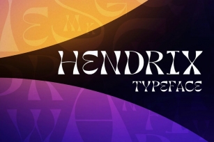 Hendrix Display Typeface Font Download