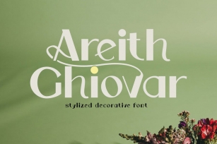 Areith Ghiovar Font Font Download