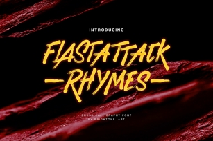 Flastattack Rhymes Font Download