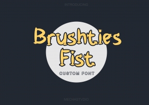 Brushties Fist Font Download