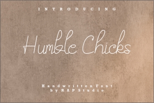 Humble Chicks Font Download