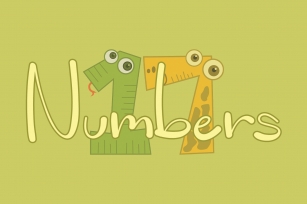Numbers Font Download