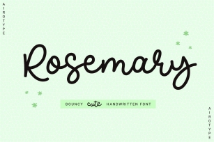 Rosemary Font Download