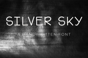 Silver Sky Font Download