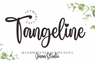 Tangeline Font Download