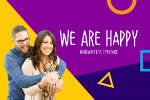 We Are Happy Font Download