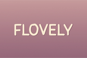Flovely Font Download