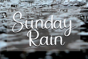 Sunday Rain Font Download