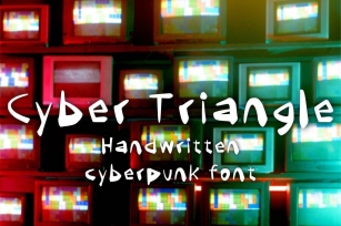 Cyber Triangle Font Download