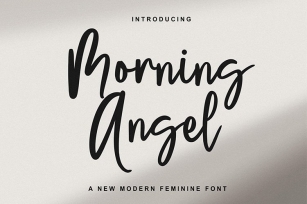 Morning Angle Font Download