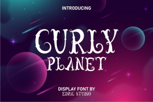 Curly Planet Font Download