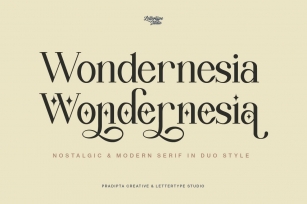 Wondernesia Font Download