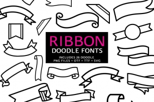 Ribbon Doodle Font Download