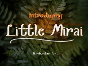 Little Mirai Font Download