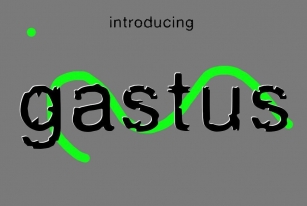 Gastus Font Download