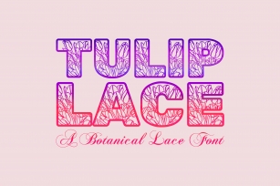 Tulip Lace Font Download