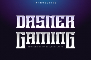 Dasner Gaming Font Download