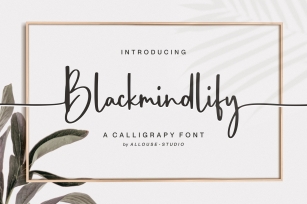 Blackmindlify Font Download