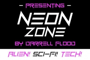Neon Zone Font Download