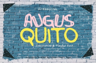 Augusquito Font Download