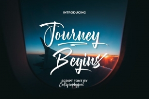 Journey Begins Font Download
