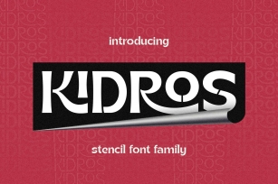 Kidros Typeface Font Download