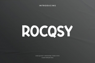 Rocqsy Font Download