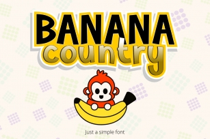 Banana Country Font Download