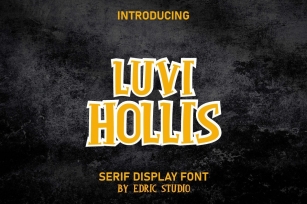 Luvi Hollis Font Download