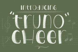 Truno Cheer Font Font Download
