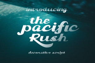 The Pacific Rush Font Font Download