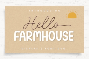 Hello Farmhouse Font Download