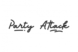 Party Attack Font Download