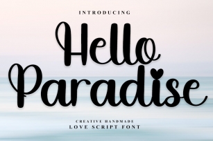 Hello Paradise Font Download