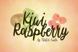 Kiwi Raspberry Font Download