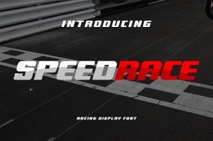 Speedrace Font Download