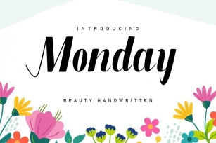 Monday Font Download