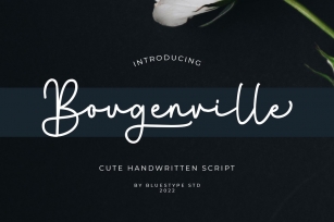 Bougenville Font Download