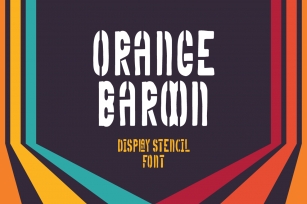 Orange Baroon Font Download