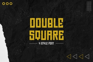 Double Square Font Download