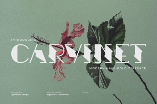 Carvinet Font Download