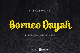 Borneo Dayak Font Download