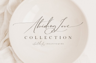 Abiding Love Collection s Font Download