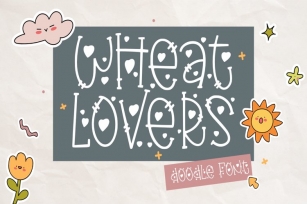 Wheat Lovers- Doodle Font Download