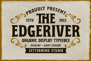 The Edgeriver Font Download