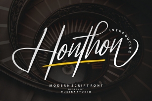 Honthon Font Download