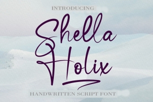 Shella Holix Font Download
