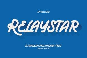 Relaystar Handwritten Script Font Download