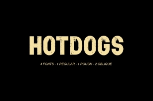 Hotdogs Font Download